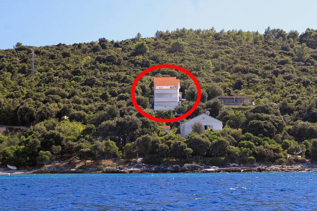 Foto 3 von 26: 2-Zimmer-Ferienwohnung mit Terrasse und Meerblick Tri Zala (Korcula) A-4346-a