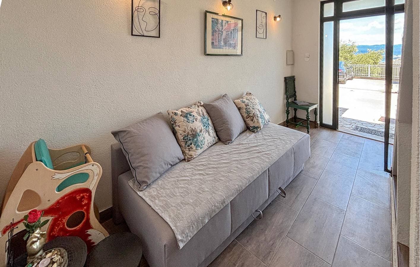 Foto 11 von 26: Gemütliche 1-Zimmer-Wohnung mit Terrasse, 600 m vom ruhigen Strand entfernt