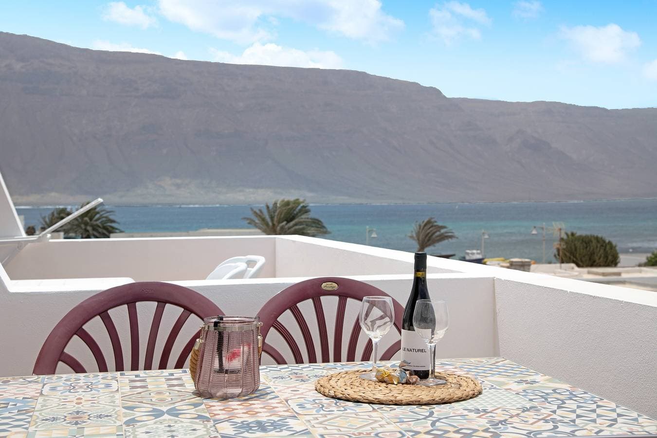 Foto 3 von 24: Ferienhaus 'Vista Al Mar, La Graciosa' mit Meerblick, privater Terrasse und WLAN