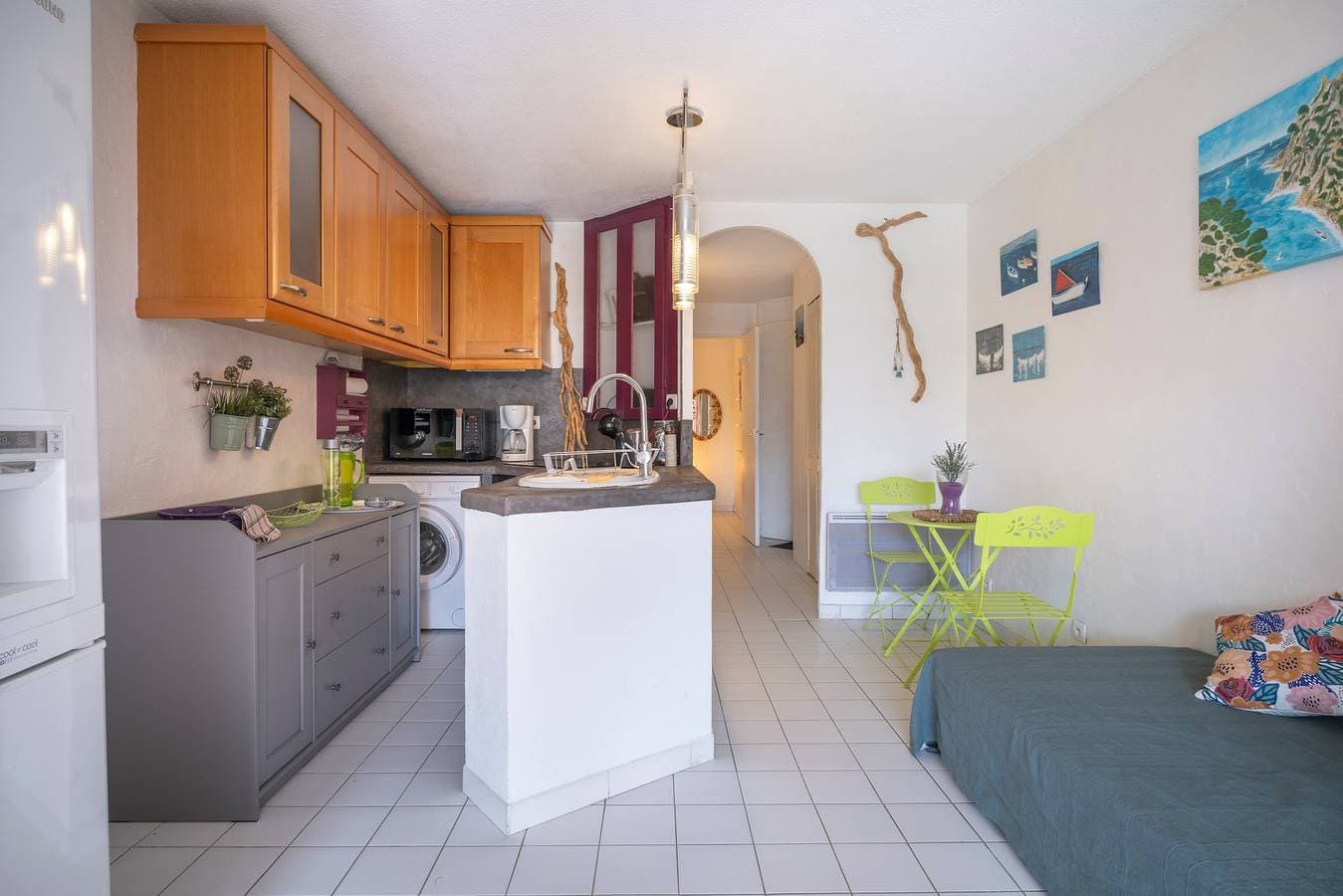 Foto 13 von 24: Wunderschönes T2-Apartment mit Meerblick und WLAN