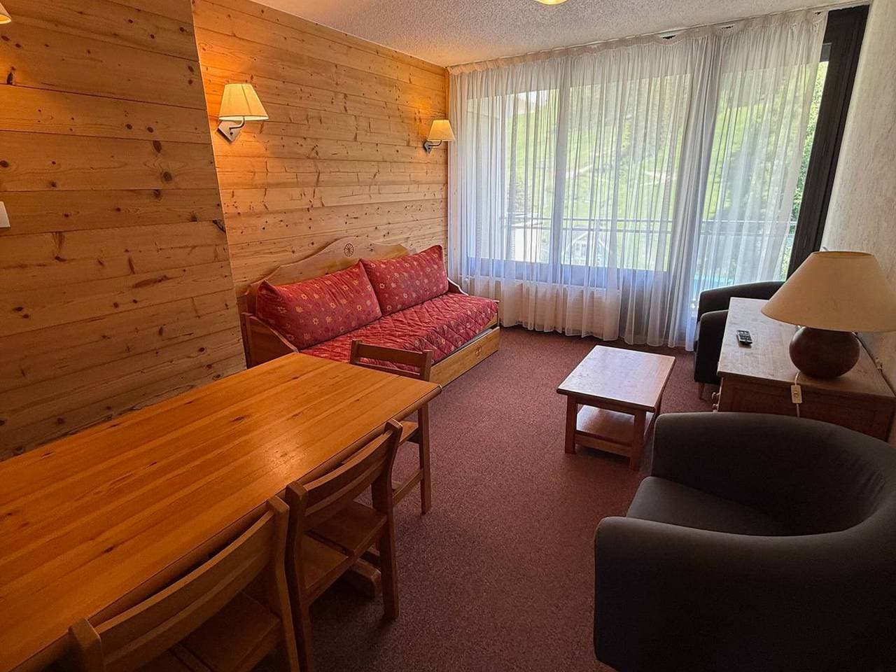 Foto 2 von 11: 2-Zimmer Wohnung am Fuße der Pisten, Balkon, 4-5 Pers