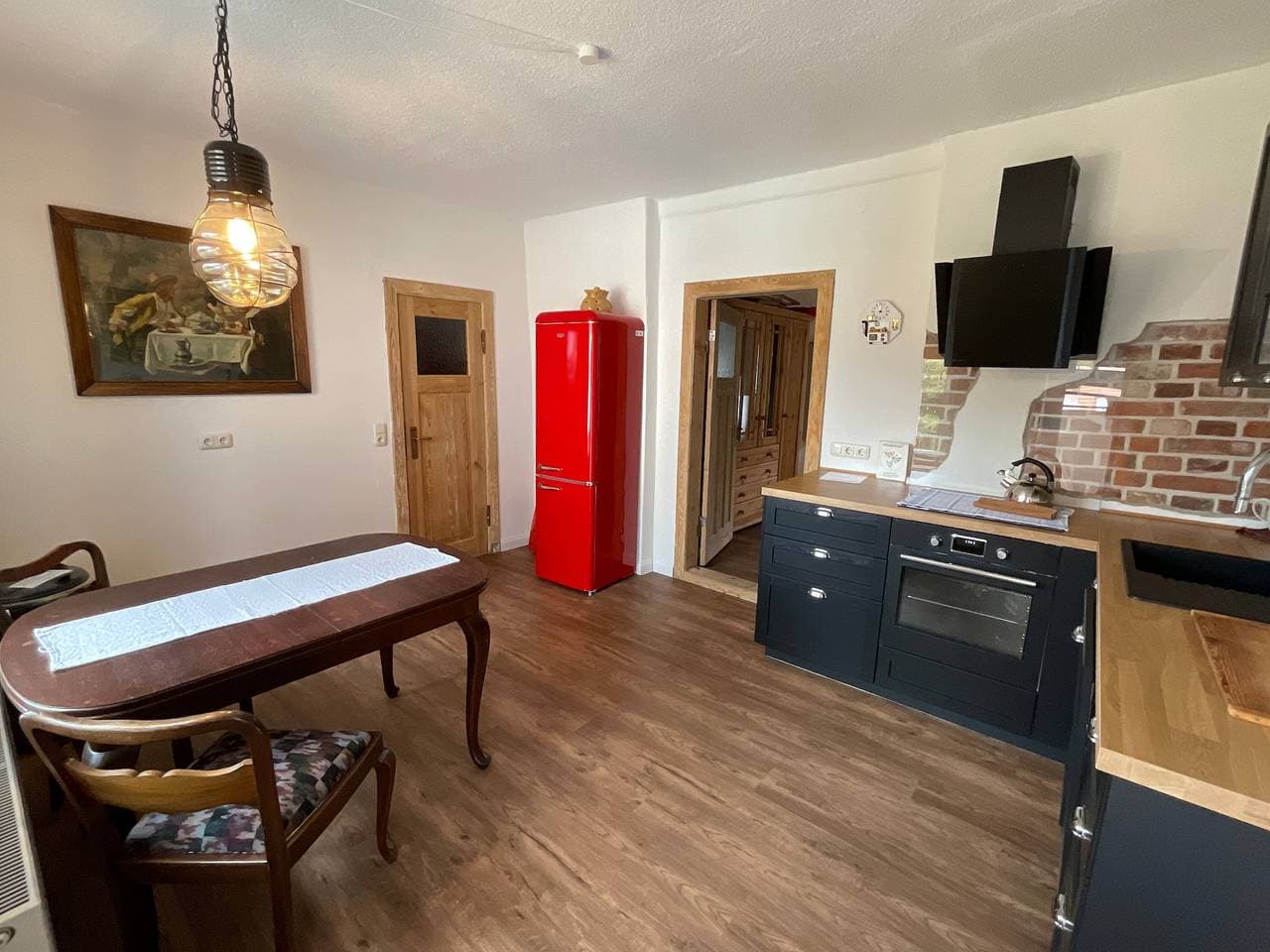 Foto 9 von 28: Ferienwohnung Kleines Glück direkt am Wasser, privater Garten, Terrasse und WLAN