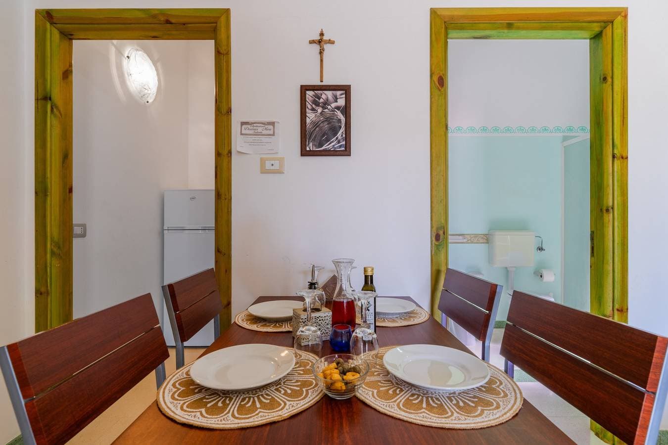 Foto 7 von 27: Ferienwohnung "Domus Mea Salento Arazzo Blu" mit Gemeinschaftspool und WLAN
