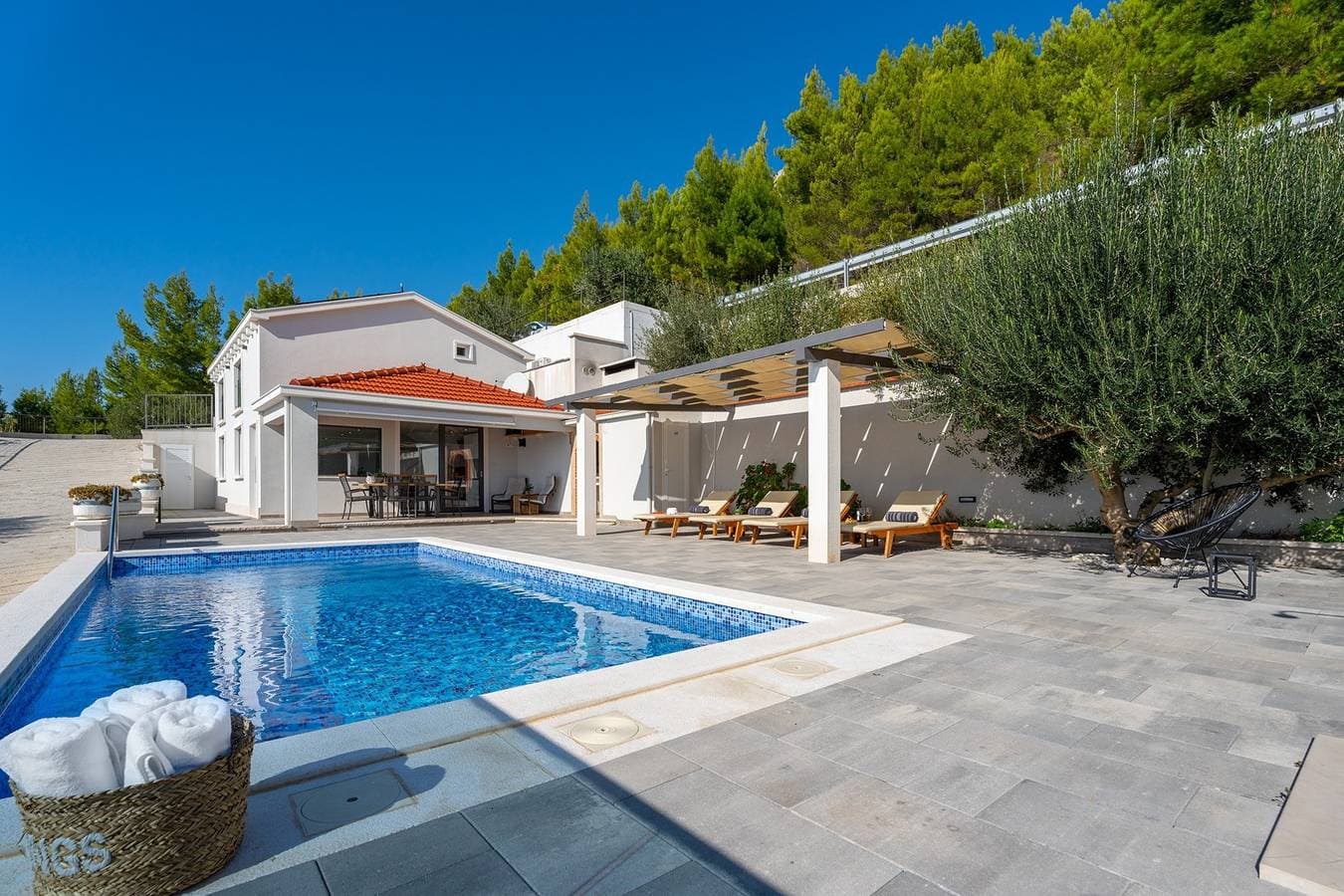 Foto 2 von 50: Villa Dream mit privatem Pool, 2 Schlafzimmer mit en-suite Badezimmern, Meerblick