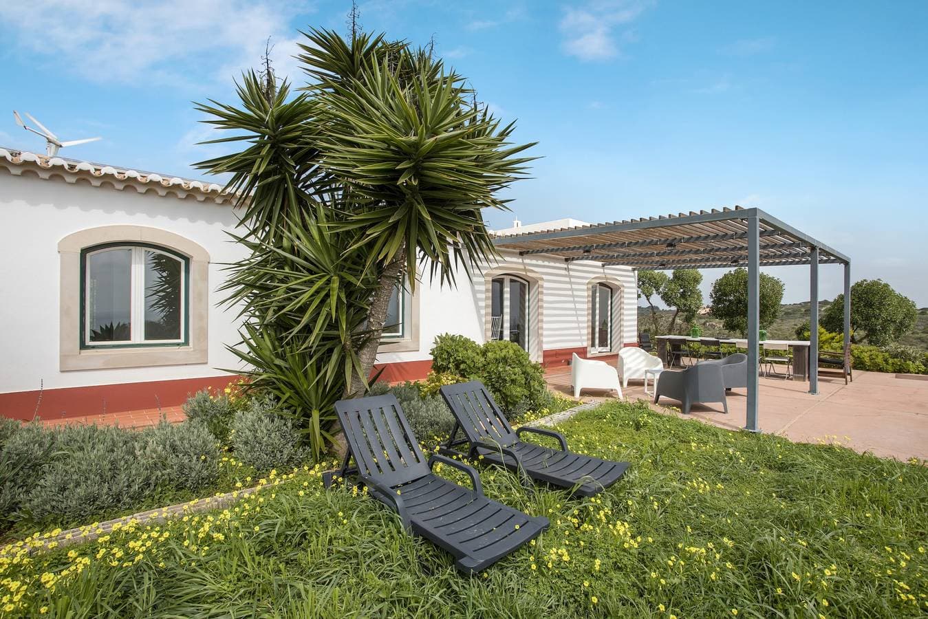 Foto 3 von 36: Ferienhaus 'Casa das Furnas - Eco Home' mit Meerblick, Garten und Terrassen