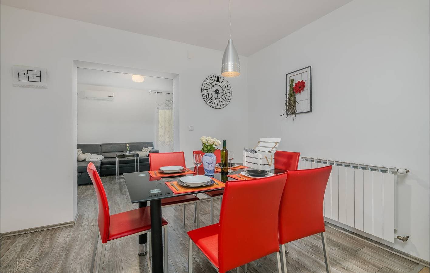 Foto 6 von 21: Gemütliche Ferienwohnung mit Terrasse, nur wenige Schritte vom ruhigen Strand und erstklassigen Annehmlichkeiten entfernt