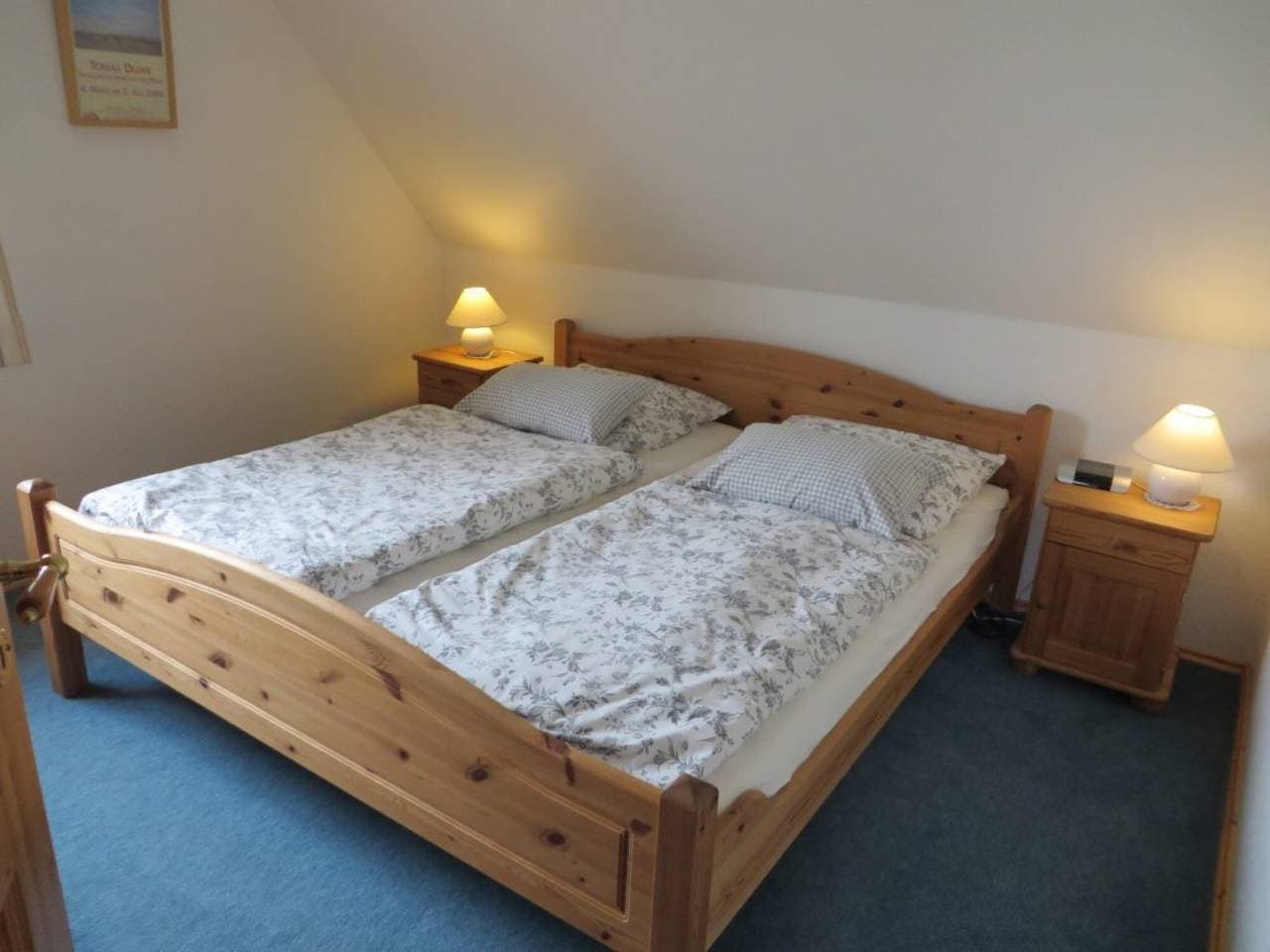 Foto 13 von 24: Ferienwohnung Austernfischer mit Gemeinschaftsgarten, Balkon und WLAN