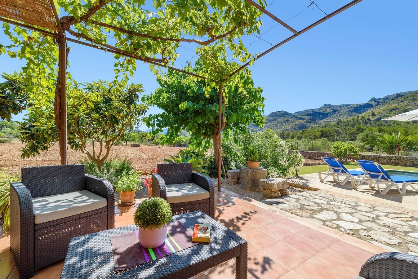 Foto 4 von 26: Hübsche Finca mit Pool, Klimaanlage und Garten; Parkplätze vorhanden