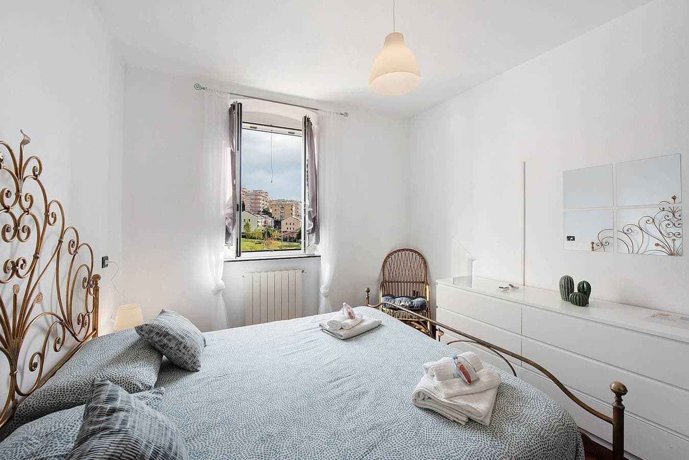 Foto 9 von 38: Mela Garden House Genova – Ruhiges Apartment mit Meerblick, WLAN & Parkplatz