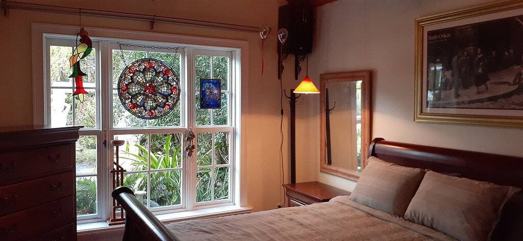 Foto 10 von 13: Ruhiges Garten-Retreat in der Innenstadt von Orlando - Private Wohnung, Gemeinschaftspool und Terrasse