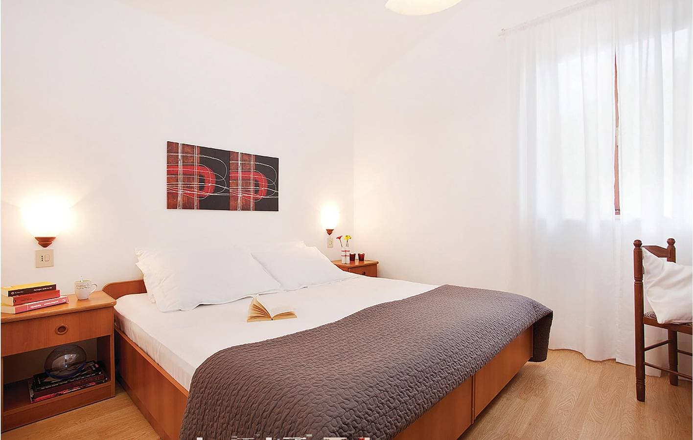 Foto 6 von 19: Gemütliche 1-Zimmer-Wohnung mit Terrasse, 600 m vom Strand entfernt
