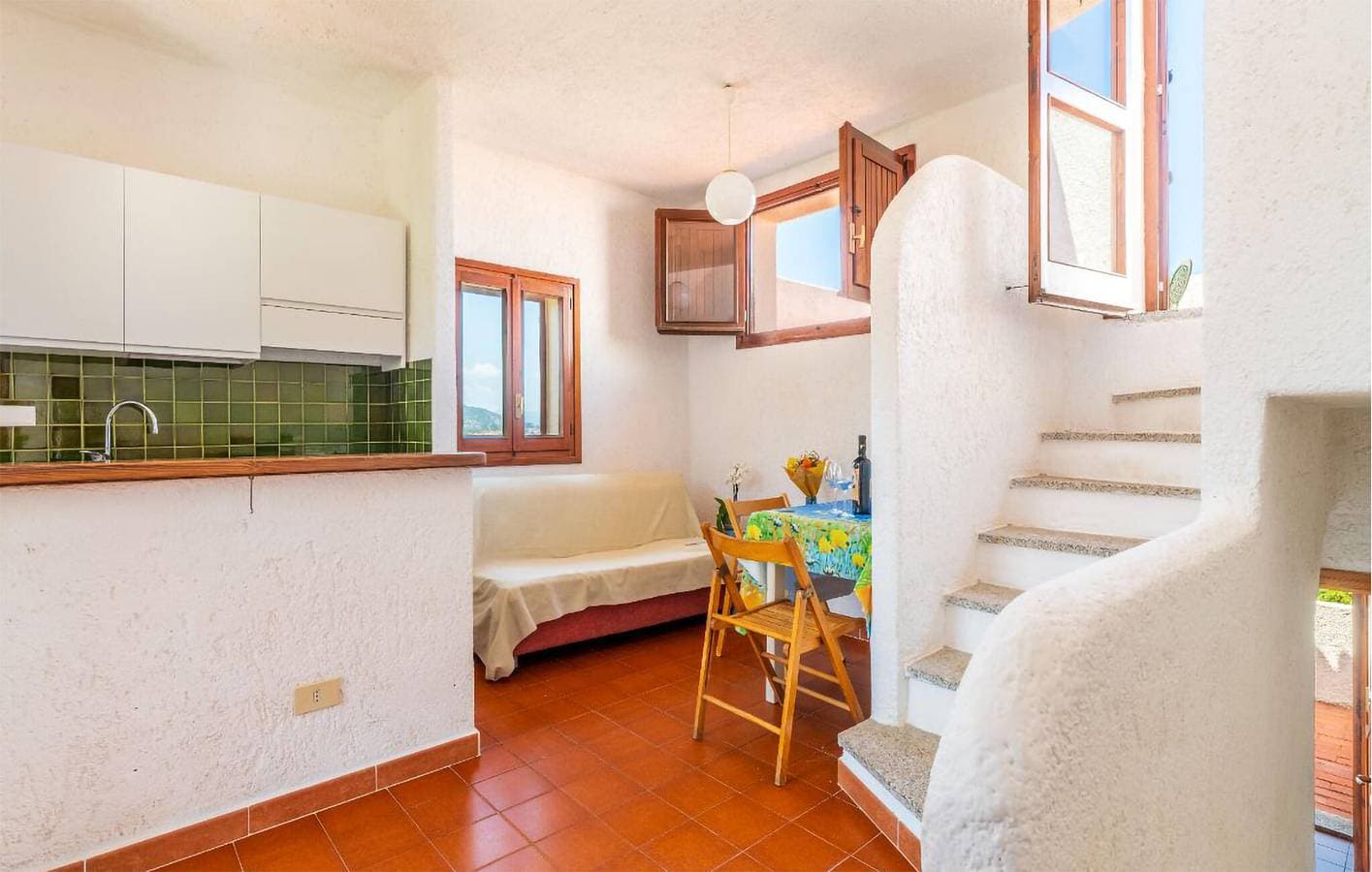 Foto 9 von 33: Appartement am Pool mit Küche, Zugang zum Strand