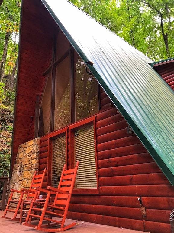 Foto 6 von 42: Gatlinburg Blockhaus / Chalet