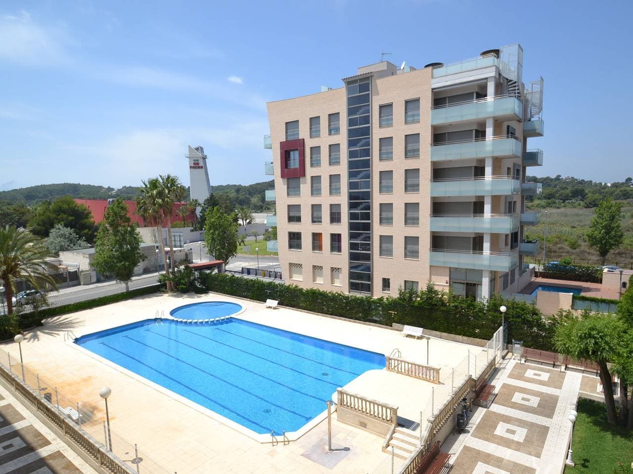 La Pineda 2 km von Salou: Gemütliches Appartementhaus Turquesa 1
