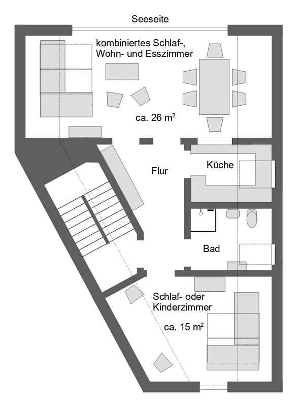 Foto 12 von 14: One-Bedroom Apartment with Lake View