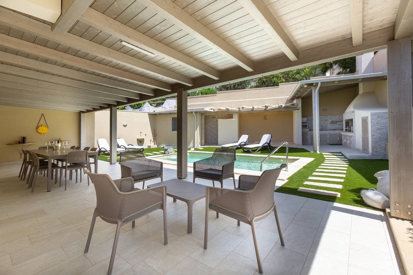 Foto 9 von 50: Villa Rachele first floor apt Pool