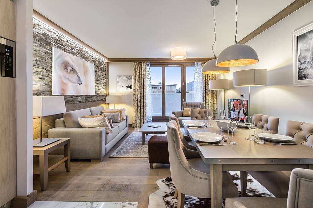 Charmante Wohnung im Courchevel Village, nahe Pisten, WIFI, Parkplatz inklusive 1