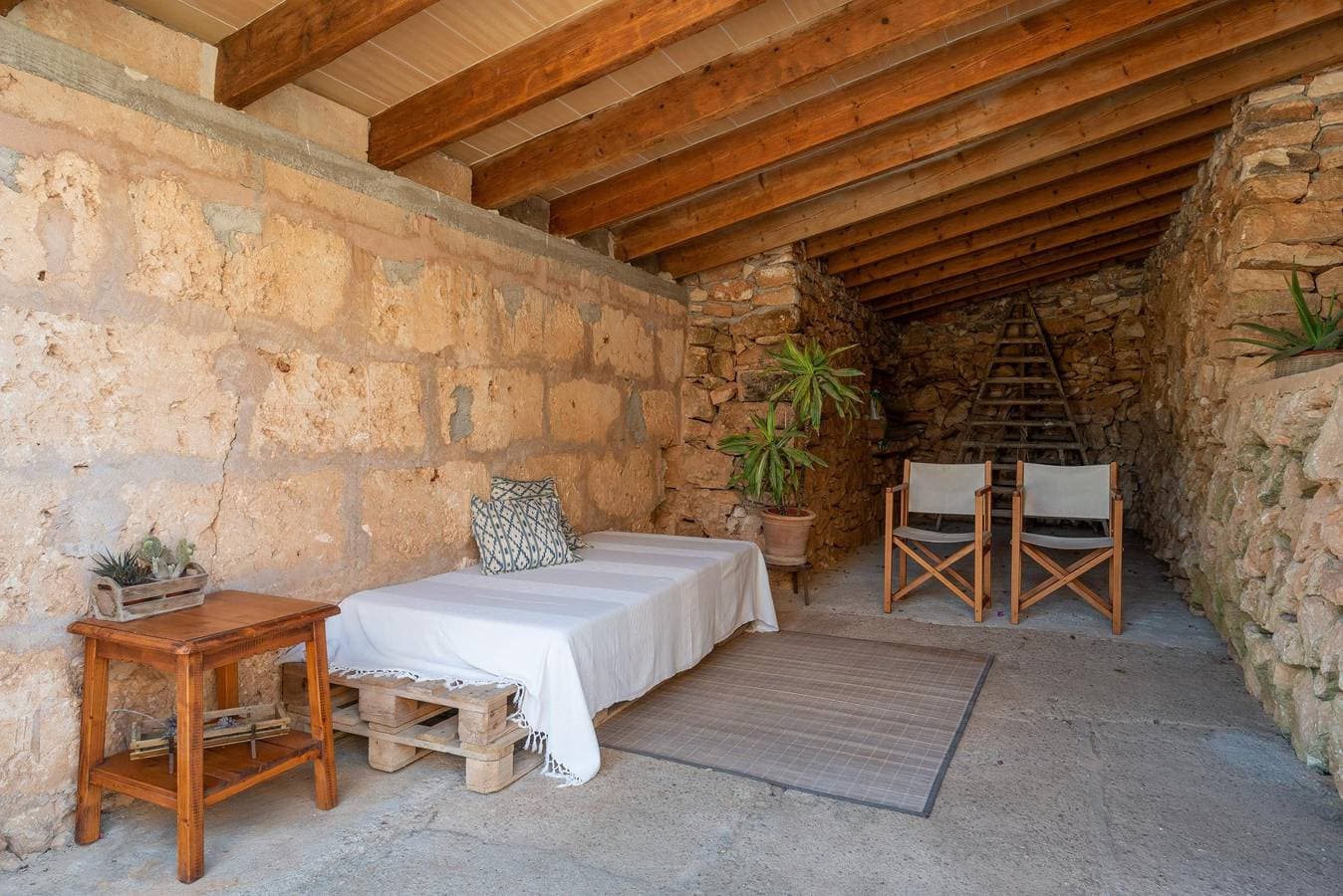 Foto 11 von 47: Can Miquel - Gepflegtes Landhaus mit privatem, erhöhten Pool in der Nähe eines paradiesischen Strandes. WiFi gratis