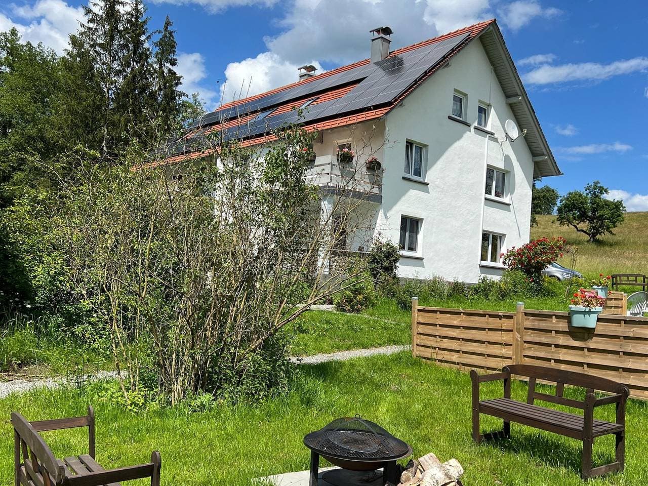 Foto 4 von 29: Ferienwohnung Morgenstund mit privater Terrasse, Gemeinschaftsgarten und Wi-Fi