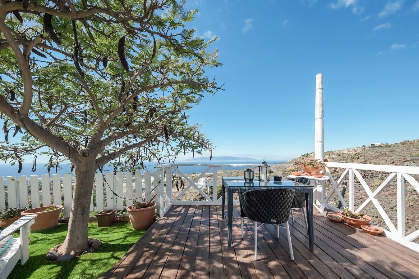Foto 8 von 45: Ferienhaus "La Casita" mit Meer- und Bergblick, gemeinsamem Garten und WLAN