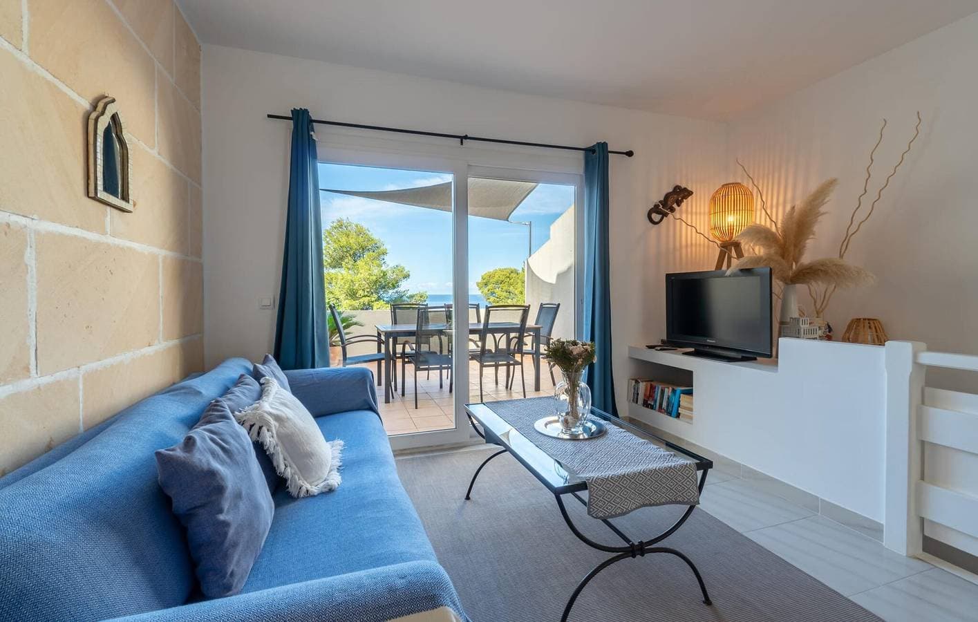 Foto 8 von 31: Apartment mit Meerblick, Terrasse und Grill - 2 km zum Ca Los Camps Strand