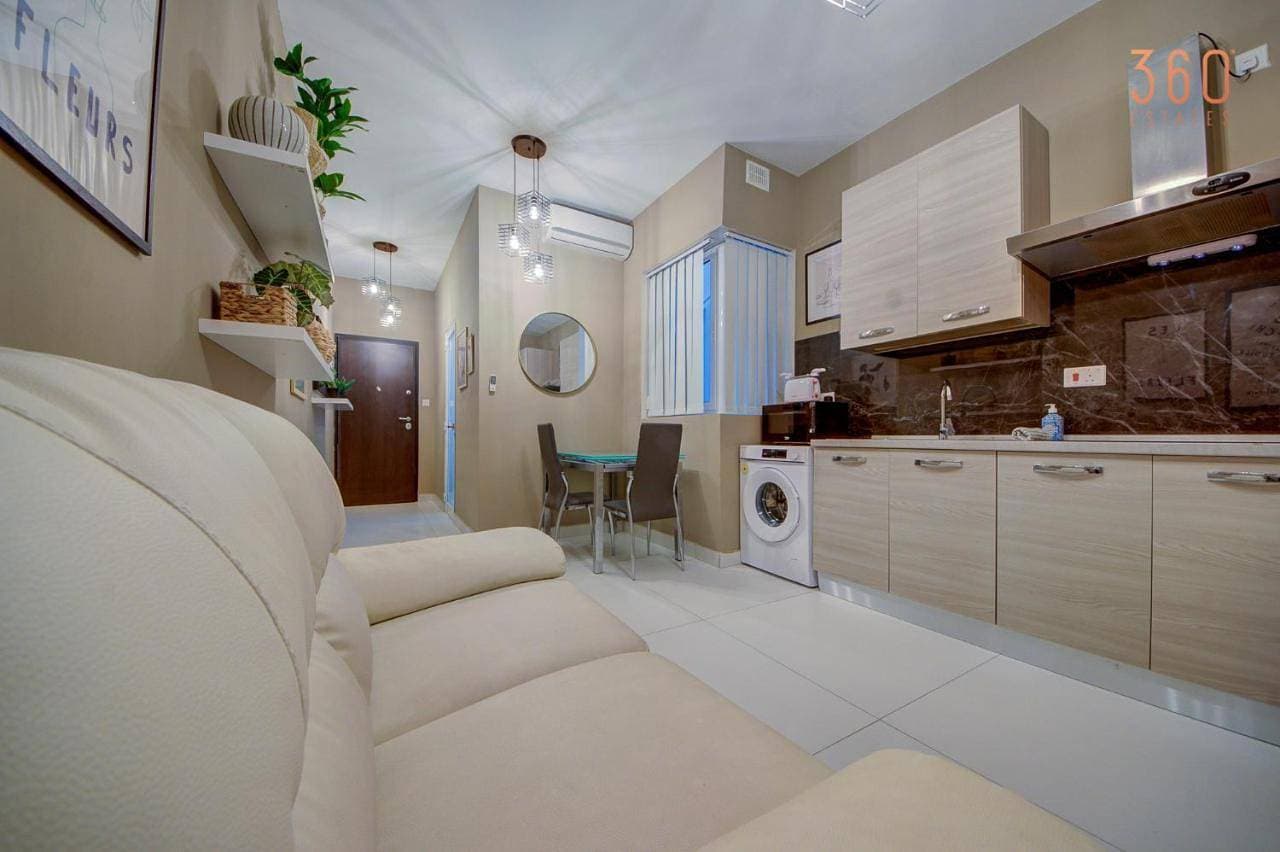 Fully equipped 1BR Apt with WIFI & AC in Gzira by 360 Estates 1