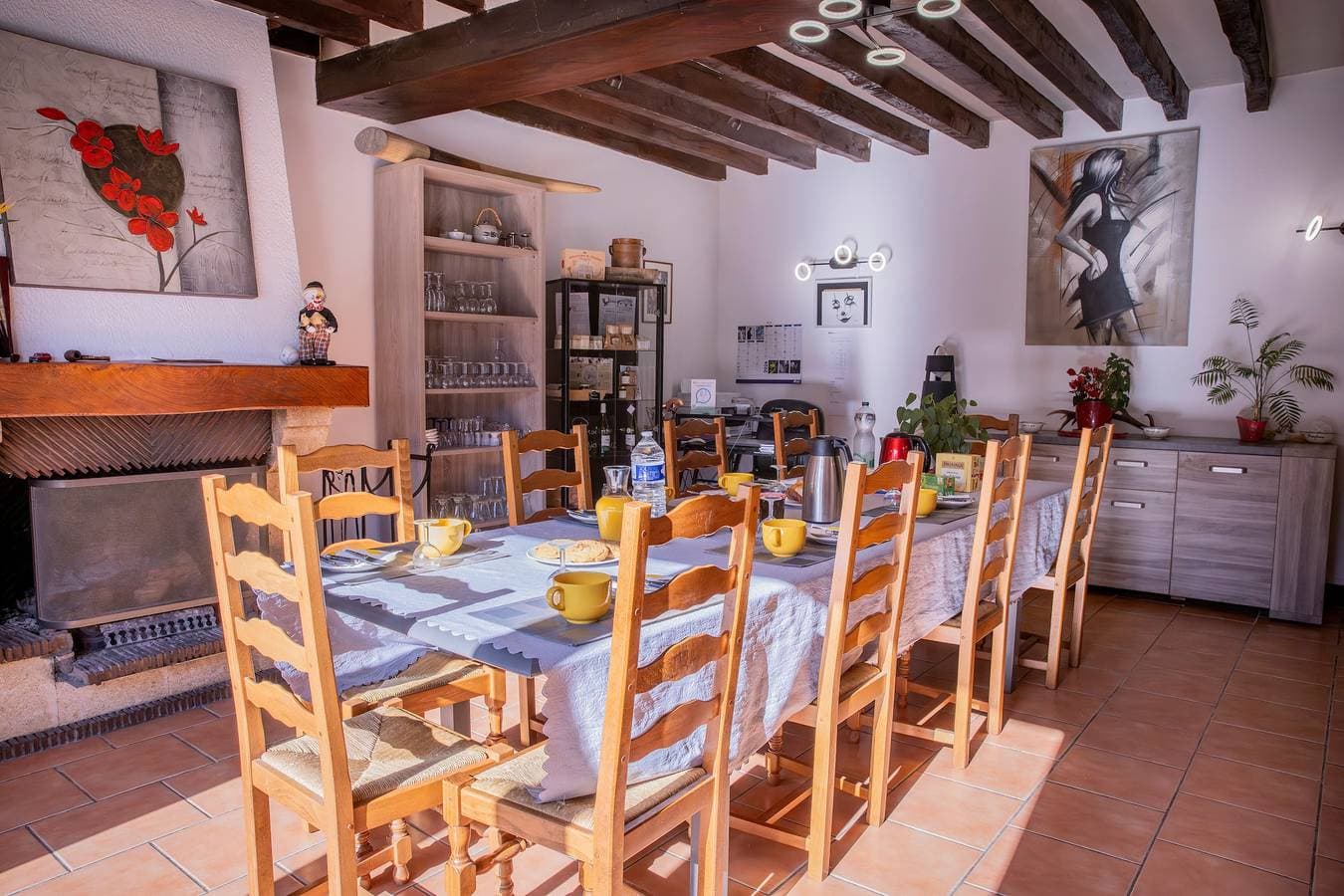 Foto 9 von 20: Gästezimmer 'Chambre Cheverny – Le Petit Puits' mit Gemeinschaftsgarten und WLAN