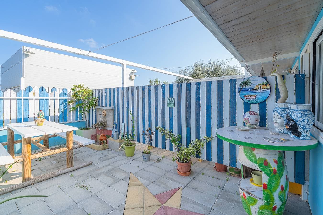Foto 7 von 38: Ferienwohnung 'Cascina Di Barone - Vista Mare' mit Meerblick, WLAN und Klimaanlage