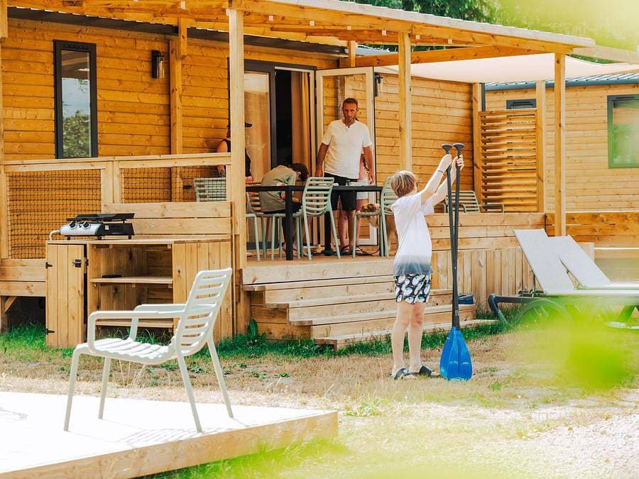 Foto 8 von 48: Camping Sunelia l'Etang de Sologne - Mobilheim 4 personen - Komfort 2 Zimmer