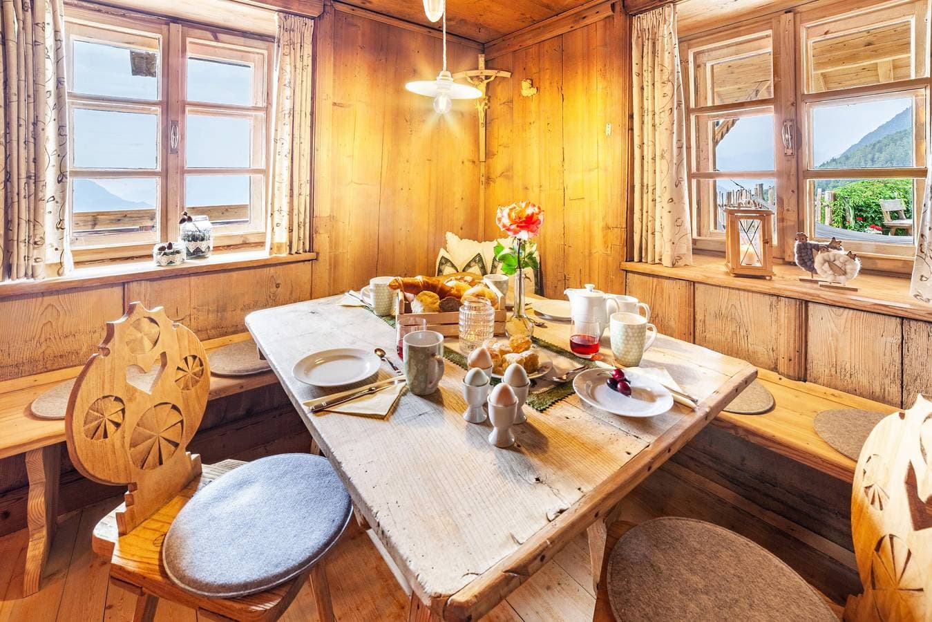 Foto 12 von 43: Ferienhaus 'Mutlechnerhof' mit Bergblick, privater Terrasse und WLAN