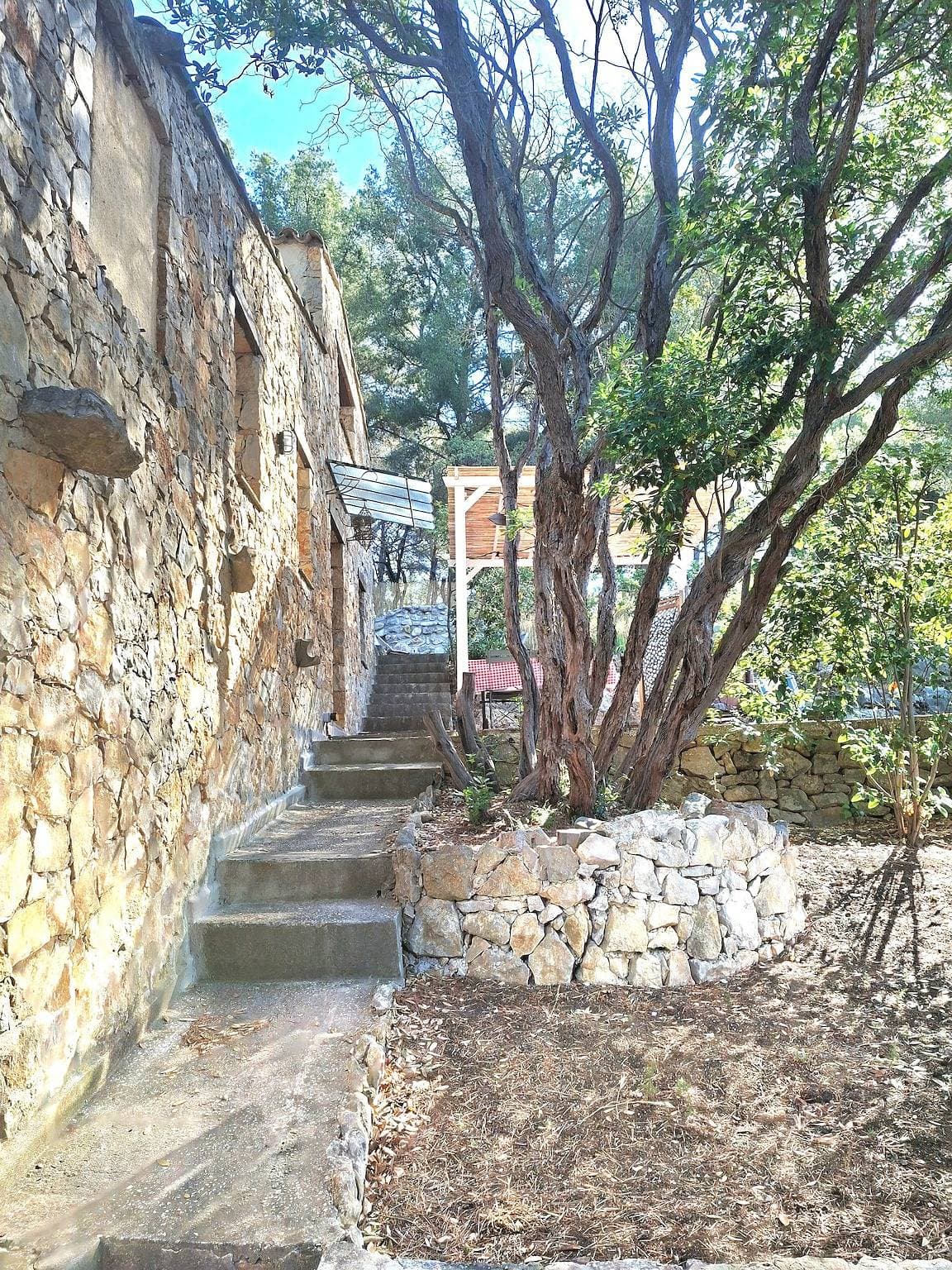 Foto 6 von 26: Ferienhaus „Gîte de Charme sous les Pins“ mit Meerblick, WLAN und Klimaanlage