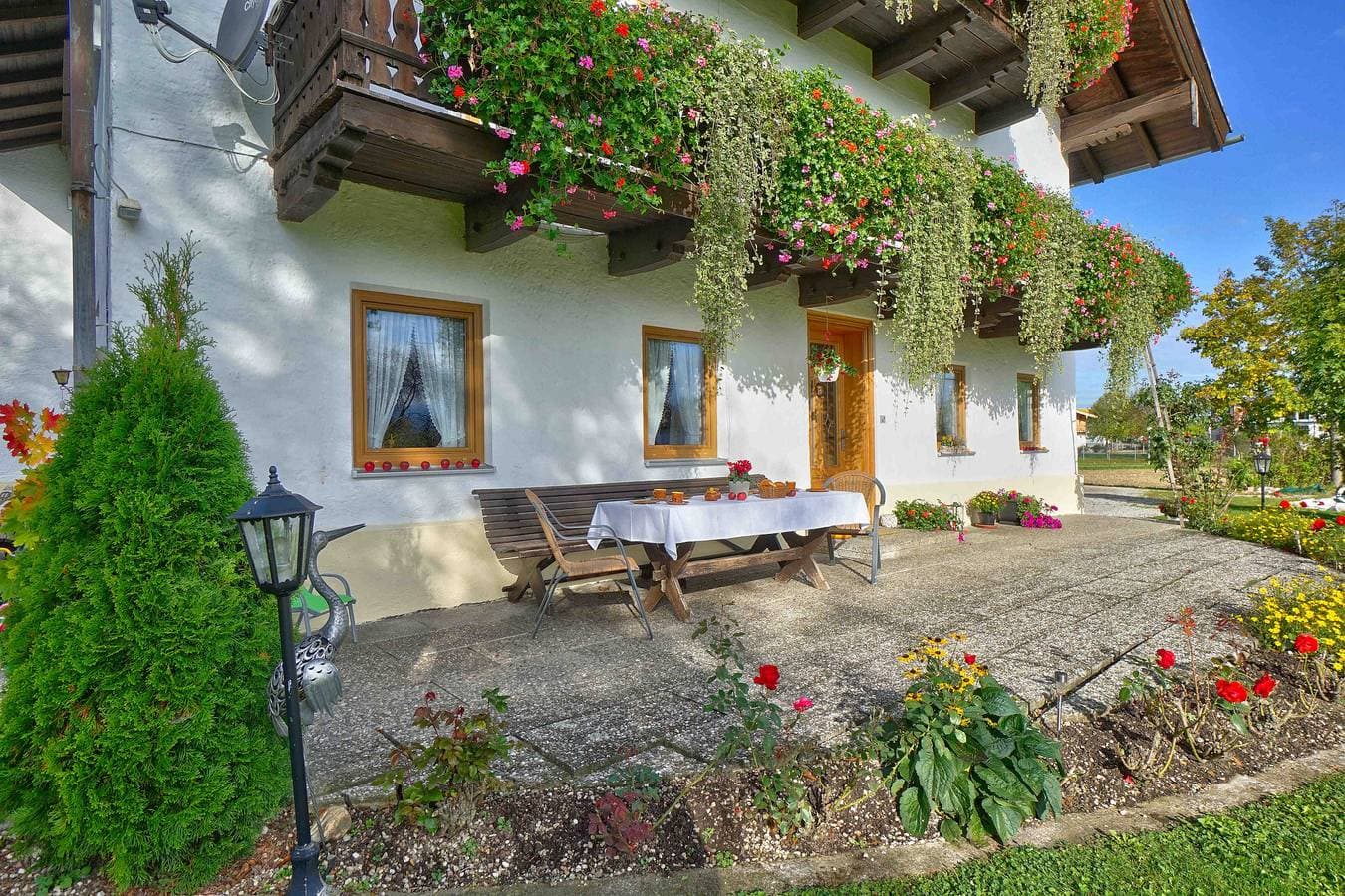 Foto 5 von 27: Brausamhof - Ferienwohnung 30qm  mit Balkon für 2 Personen