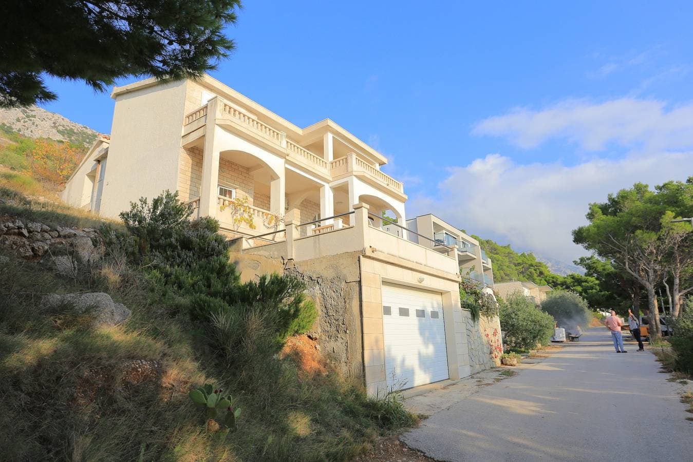 Foto 4 von 21: 1-Zimmer-Ferienwohnung mit Terrasse und Meerblick Brela, Makarska A-6006-b