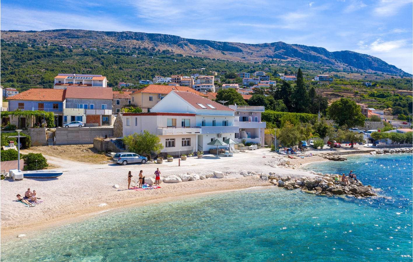 Foto 3 von 25: Gemütliche Ferienwohnung, 1 km vom Strand entfernt, mit Terrasse und WLAN