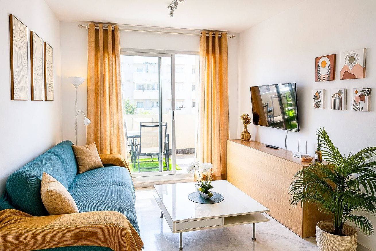 Familienapartment mit Meerblick in Mijas Costa 1