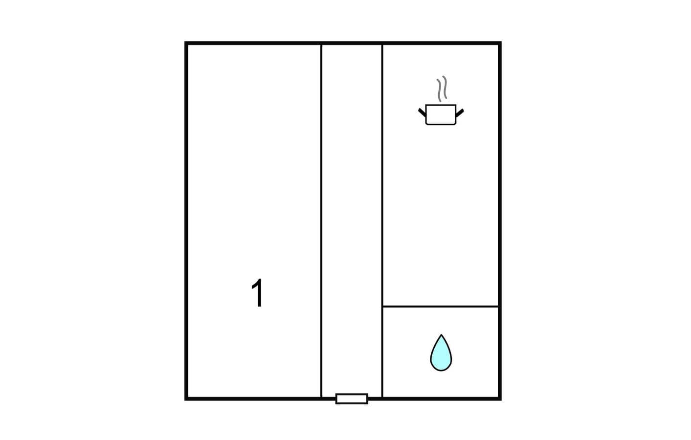 Foto 8 von 8: Gemütliche Ferienwohnung in Buzet: WLAN, Klimaanlage, Parkplatz und in der Nähe des Flusses