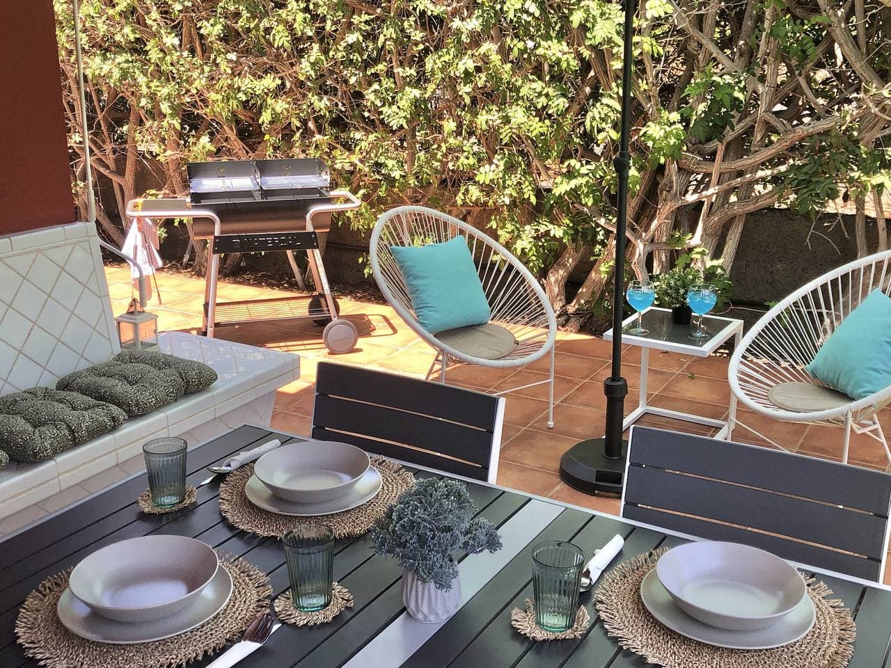Foto 6 von 37: Sonnenschutz mit privater Terrasse
