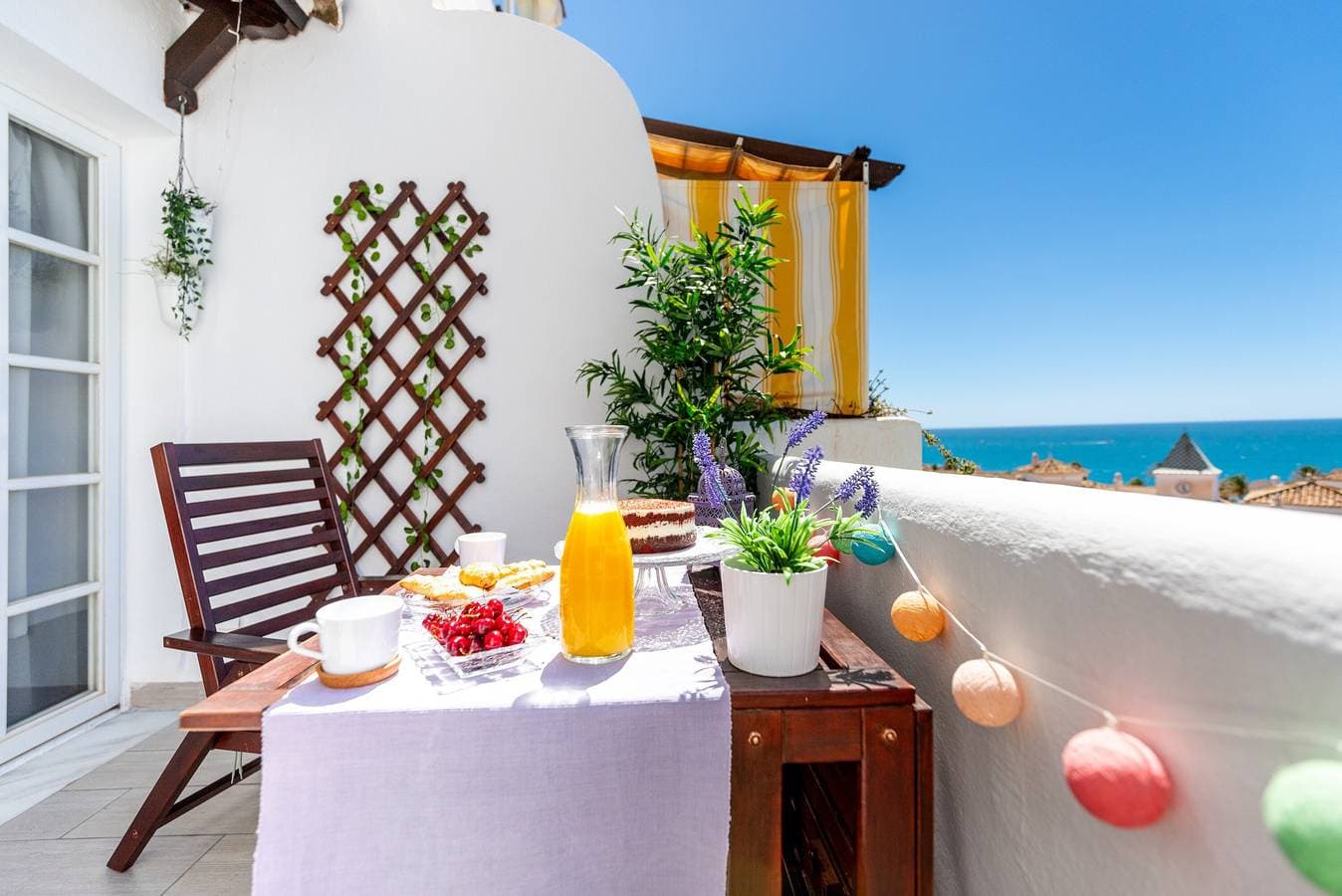 Foto 4 von 27: Ferienwohnung 'Pueblo Quinta' mit Meerblick, WLAN und Klimaanlage
