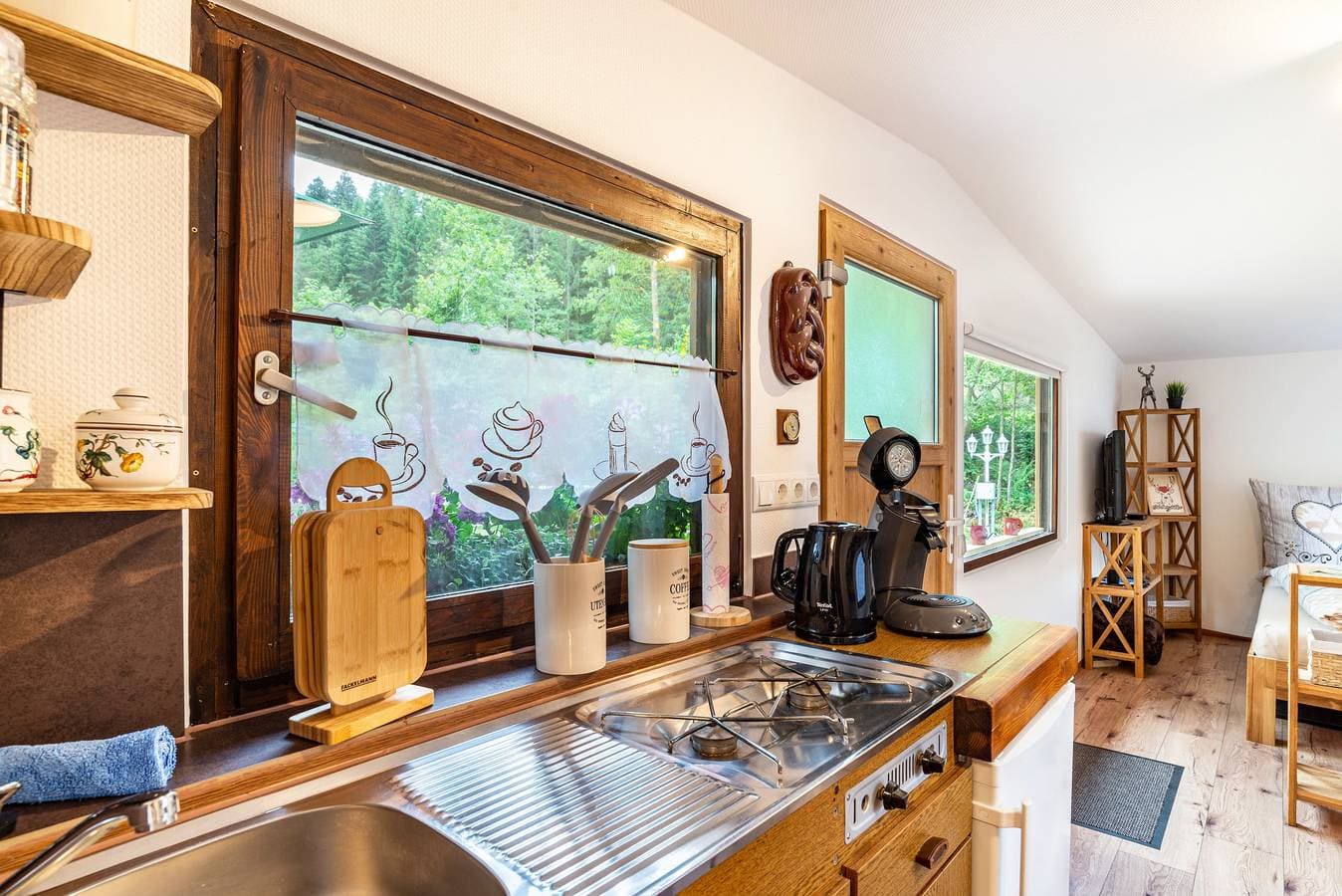 Foto 8 von 31: Ferienhaus 'Am Bach' mit privater Terrasse und privatem Garten