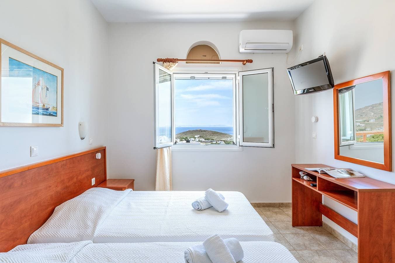 Foto 9 von 21: Ferienhaus 'Anemologio 304 Tinos' mit Meerblick, WLAN und Klimaanlage
