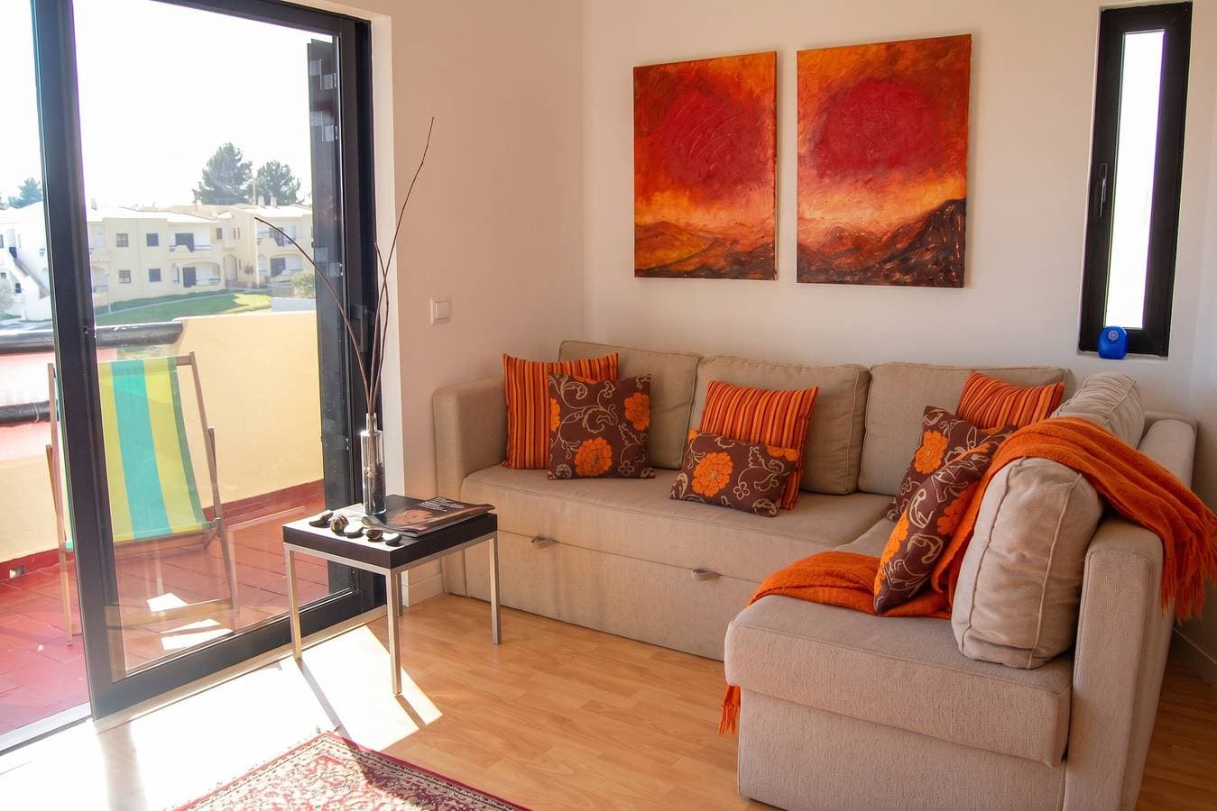 Charmantes Apartment in Alvor, 70 m², Balkon & Gartenblick 1
