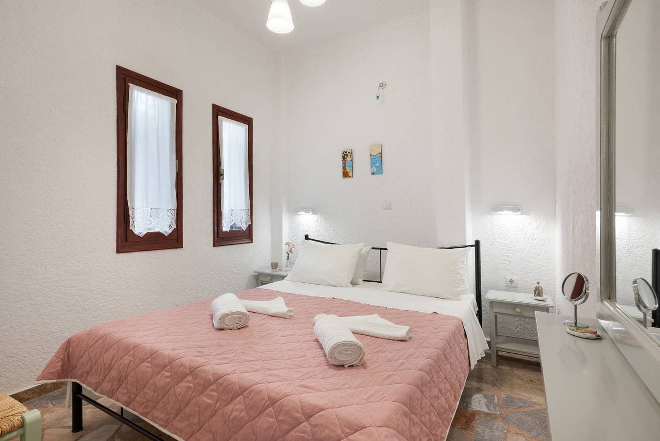 Foto 7 von 28: Ferienwohnung in einem Hotel 'mit Gartenblick-Creta' mit Bergblick, WLAN und Klimaanlage
