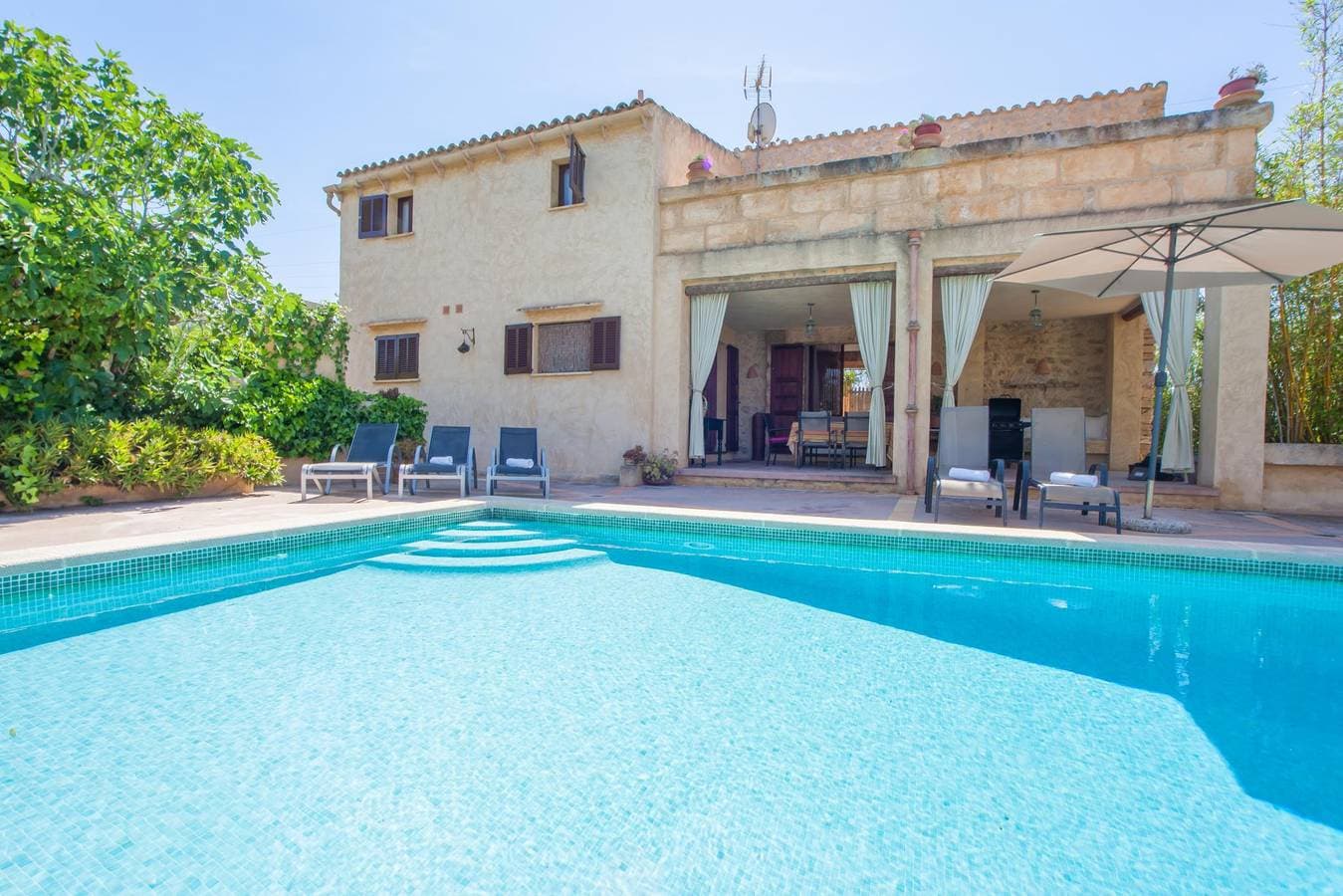 Foto 4 von 28: Son Gorrió - Ferienhaus mit privaten Pool in Sant Llorenç des Cardassar. WiFi gratis