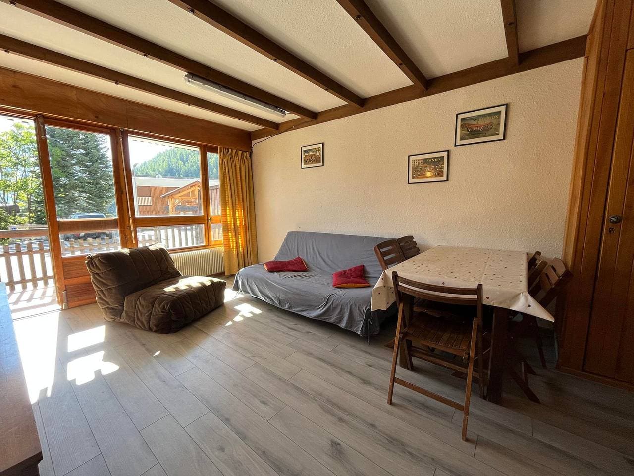 Foto 2 von 17: Helles Studio für 4 in Pra Loup 1600, nahe Shuttle