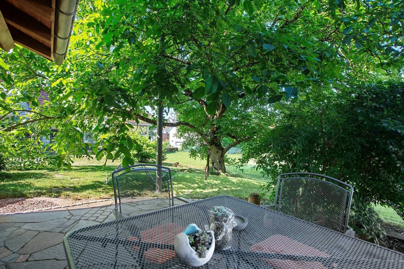 Foto 4 von 20: Ferienwohnung 'Nussbäumle' mit Privatterrasse, Gemeinschaftsgarten und Wi-Fi