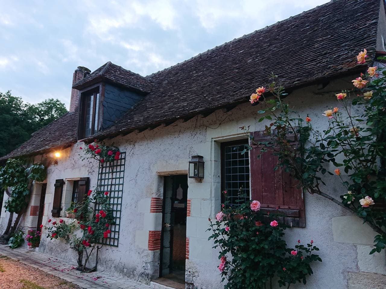 Foto 8 von 26: Bed & Breakfast 'Auberge Marcheroux Zimmer Nr. 4' mit Gemeinschaftsgarten und WLAN