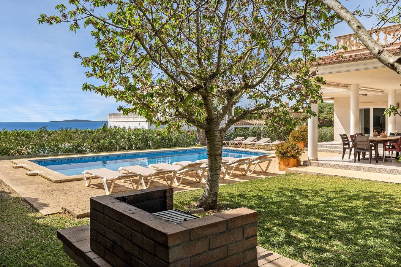 Foto 2 von 25: Villa 'Sa Torre' mit Meerblick, privatem Pool und WLAN
