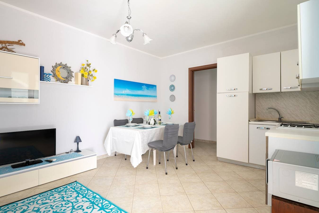 Foto 8 von 25: Ferienhaus 'Casa Vacanze Tricaraibi' mit privater Terrasse und Klimaanlage