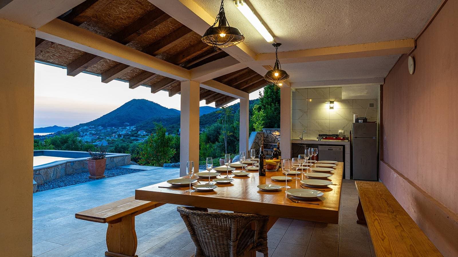 Foto 9 von 35: Grand view Orasac by Villas Guide