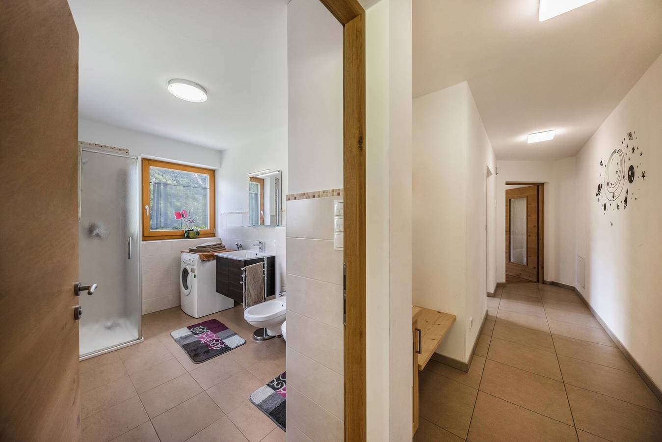 Foto 11 von 22: Ferienwohnung "Tschafon Oberparnaihof" mit Bergblick, Terrasse & WLAN